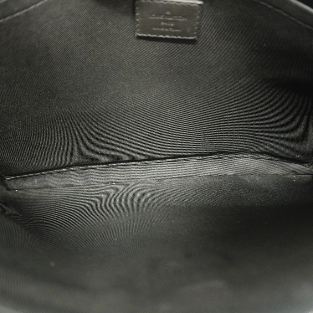 Auth Louis Vuitton Monogram Shadow Pochette Discovery M62903 Men's Clutch  Bag