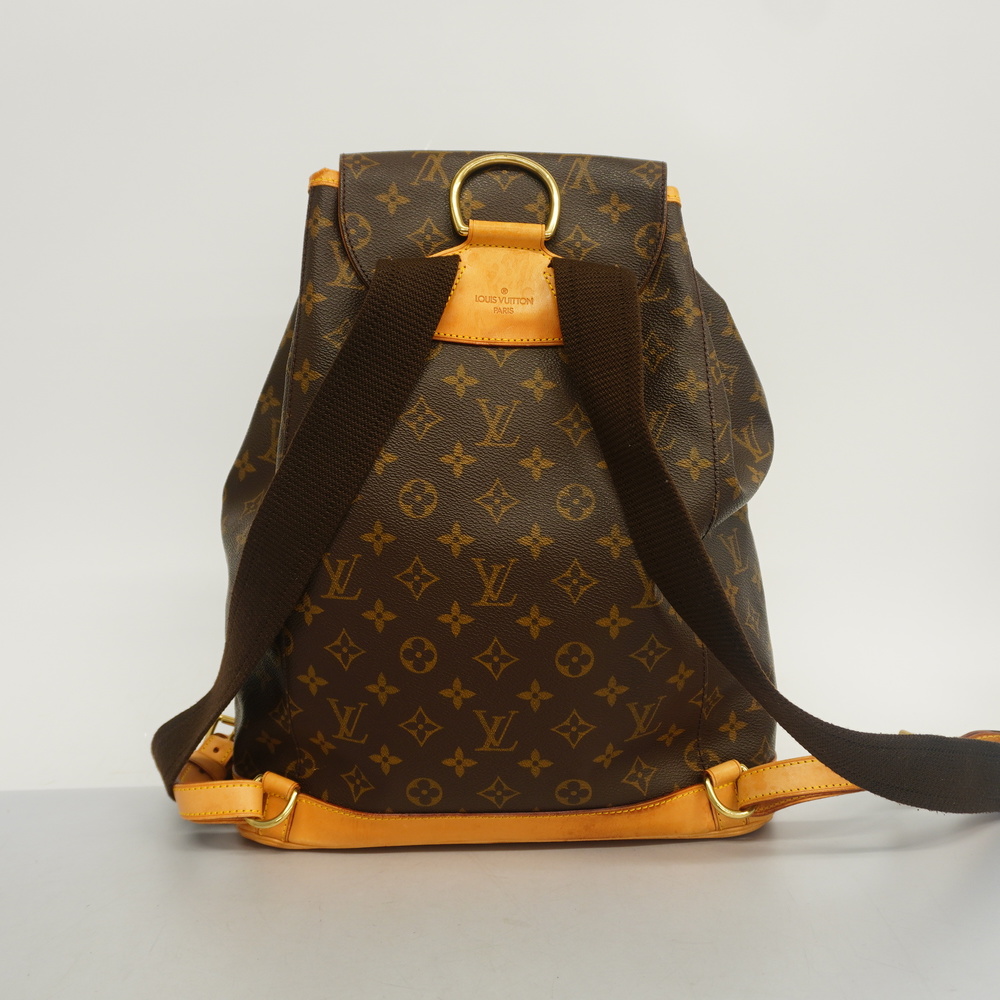 Auth Louis Vuitton Monogram Montsouris GM M51135 Women's Backpack | eLADY  Globazone