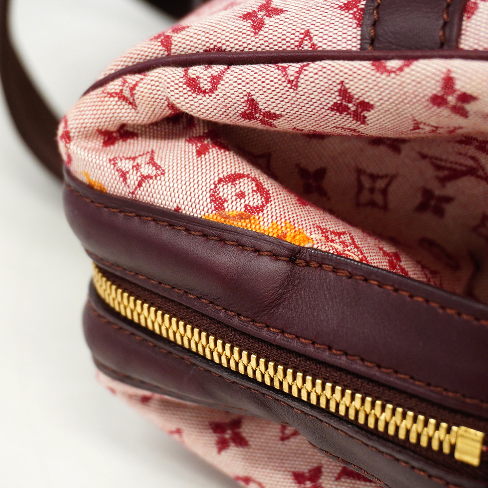 Louis Vuitton Cherry Monogram Mini Lin Canvas Josephine Bag