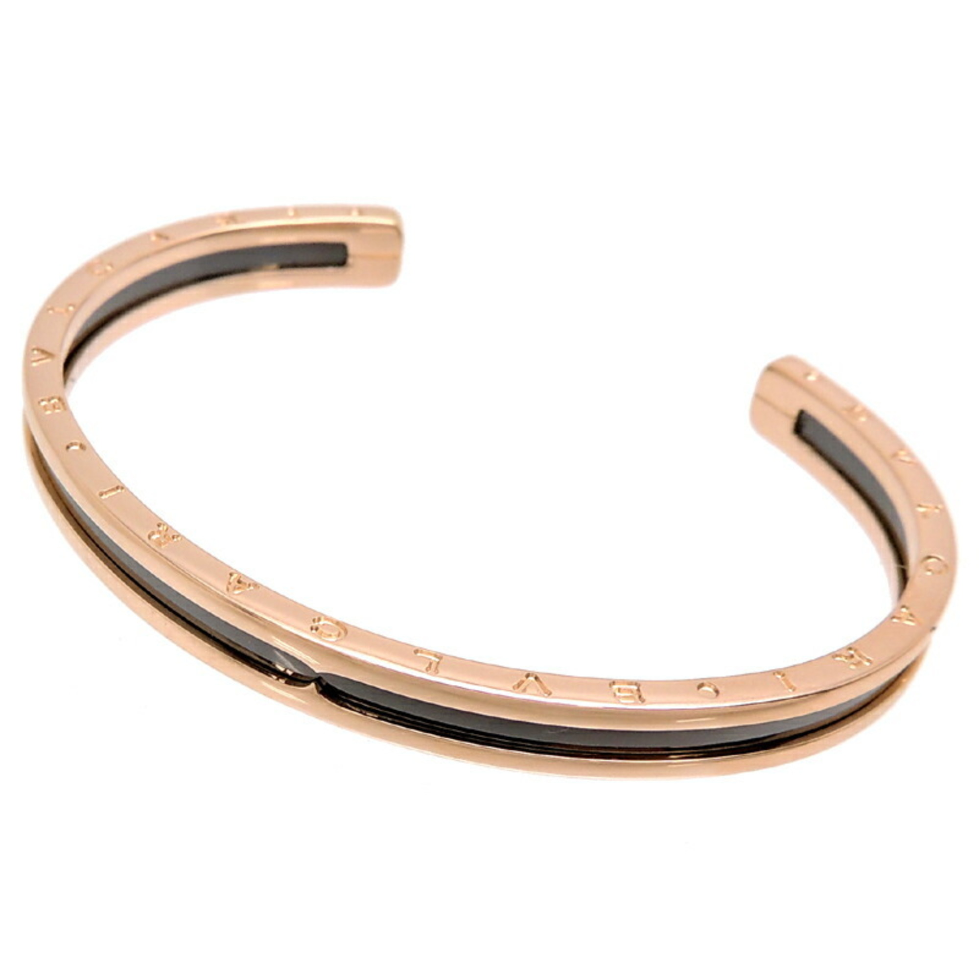 Bvlgari #SM B Zero One Women's Bangle 750 Pink Gold