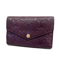 Louis Vuitton Monogram Empreinte Leather Curieuse Wallet Fuchsia