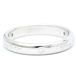 Tiffany Notes 3PD Ring Platinum Fashion Diamond Band Ring Silver