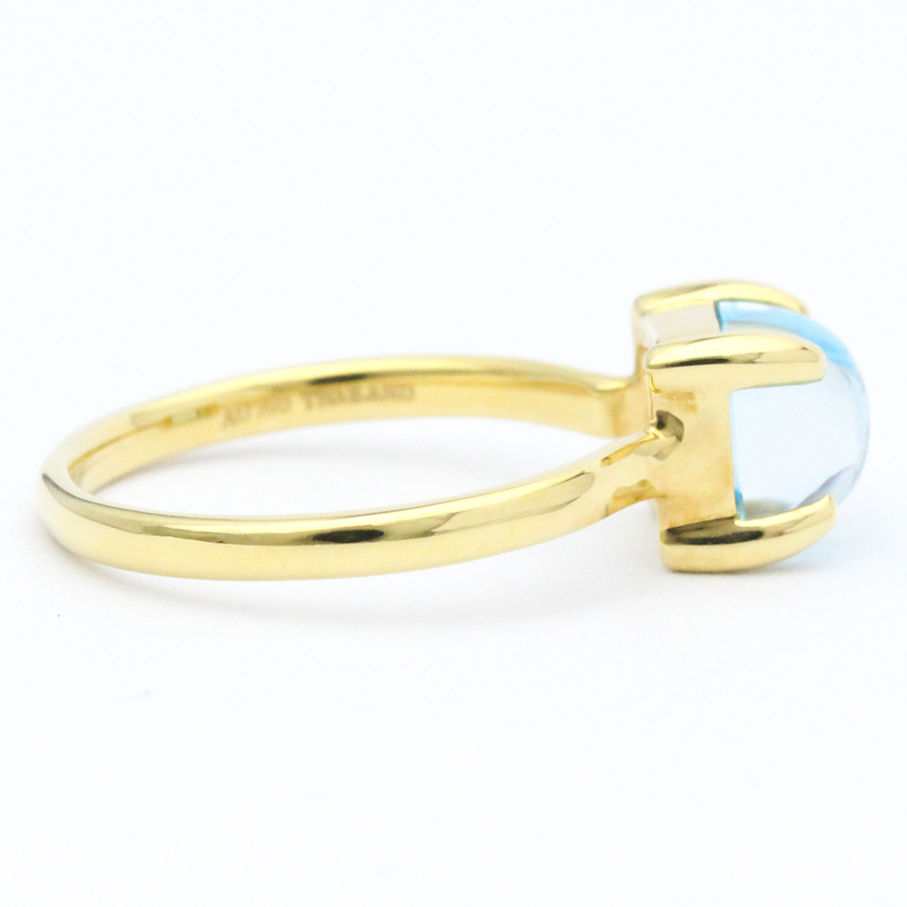 Tiffany Paloma Picasso Sugar Stack Ring Yellow Gold (18K) Fashion Topaz Band Ring Gold