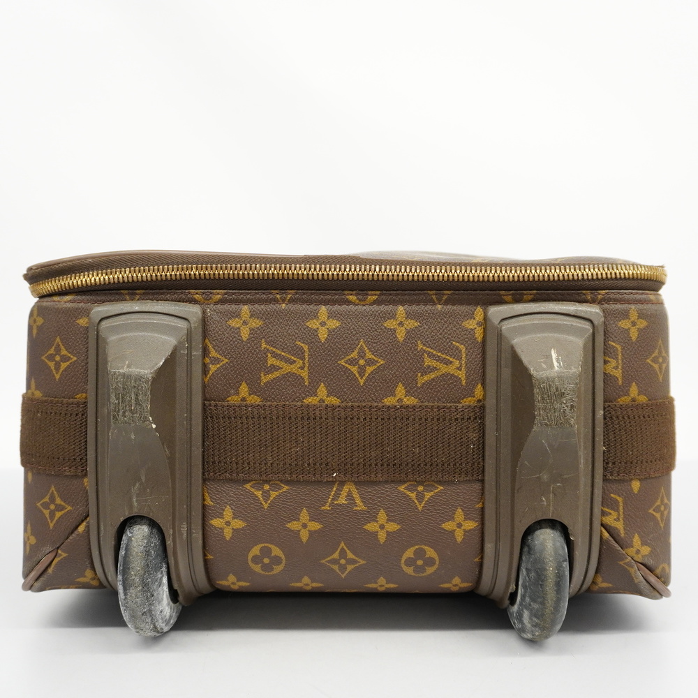 Auth LOUIS VUITTON Pegase 55 M23294 Monogram Unclear Suitcase
