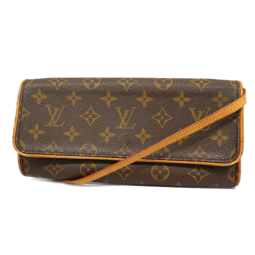 3ac2924] Auth Louis Vuitton Shoulder Bag Monogram Pochette Twin GM