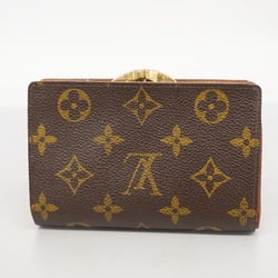 Louis Vuitton Clasp Wallet Portefeuille Viennois Brown Monogram