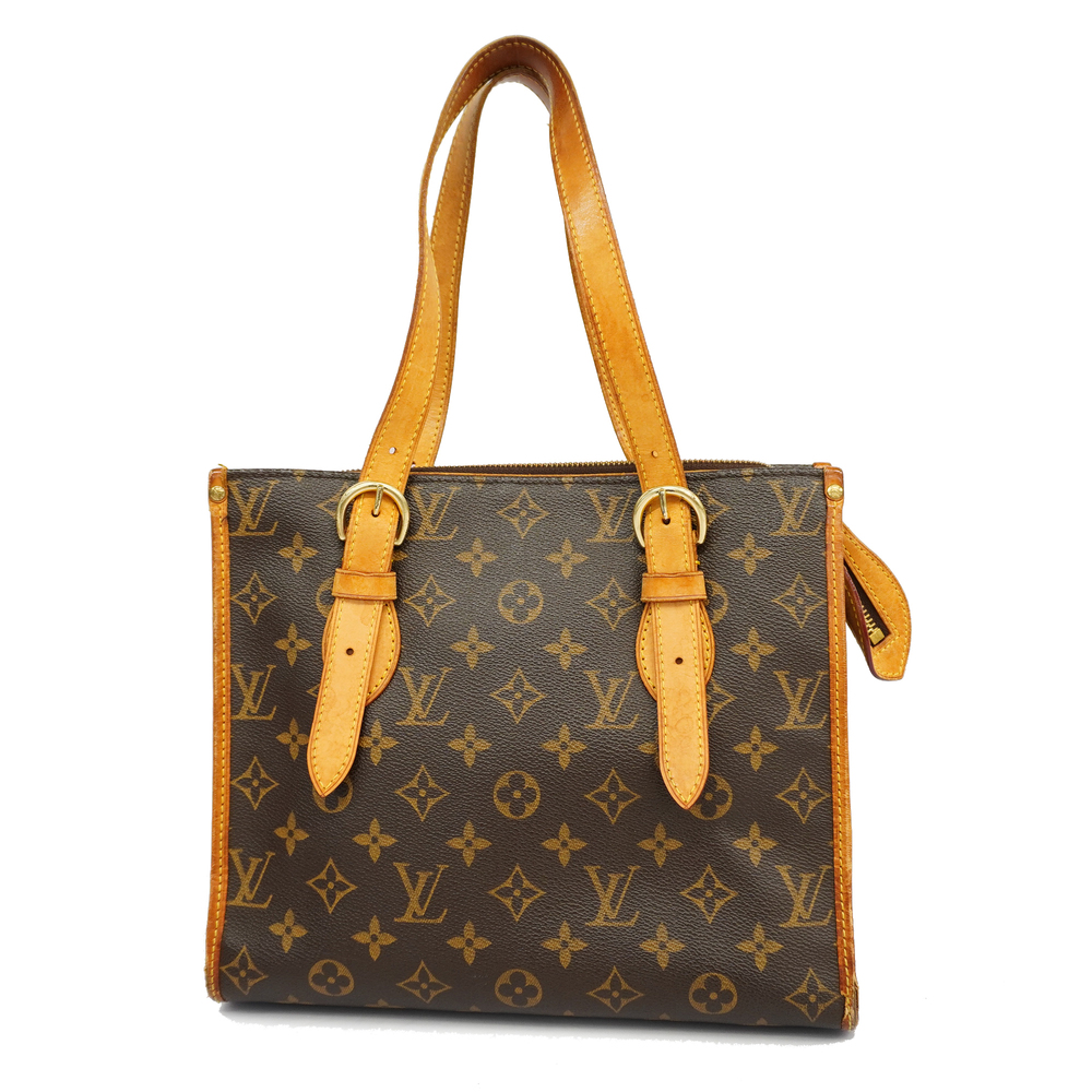 Auth Louis Vuitton Monogram Popan Couroo M40007 Women's Tote Bag