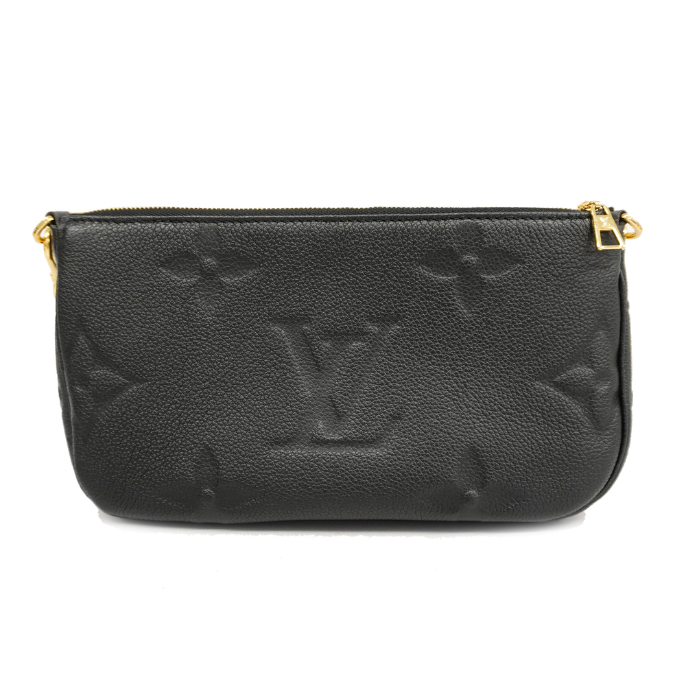 Louis Vuitton M80399 Myrty Pochette Accessoir Shoulder Bag Black Gold  Monogram A