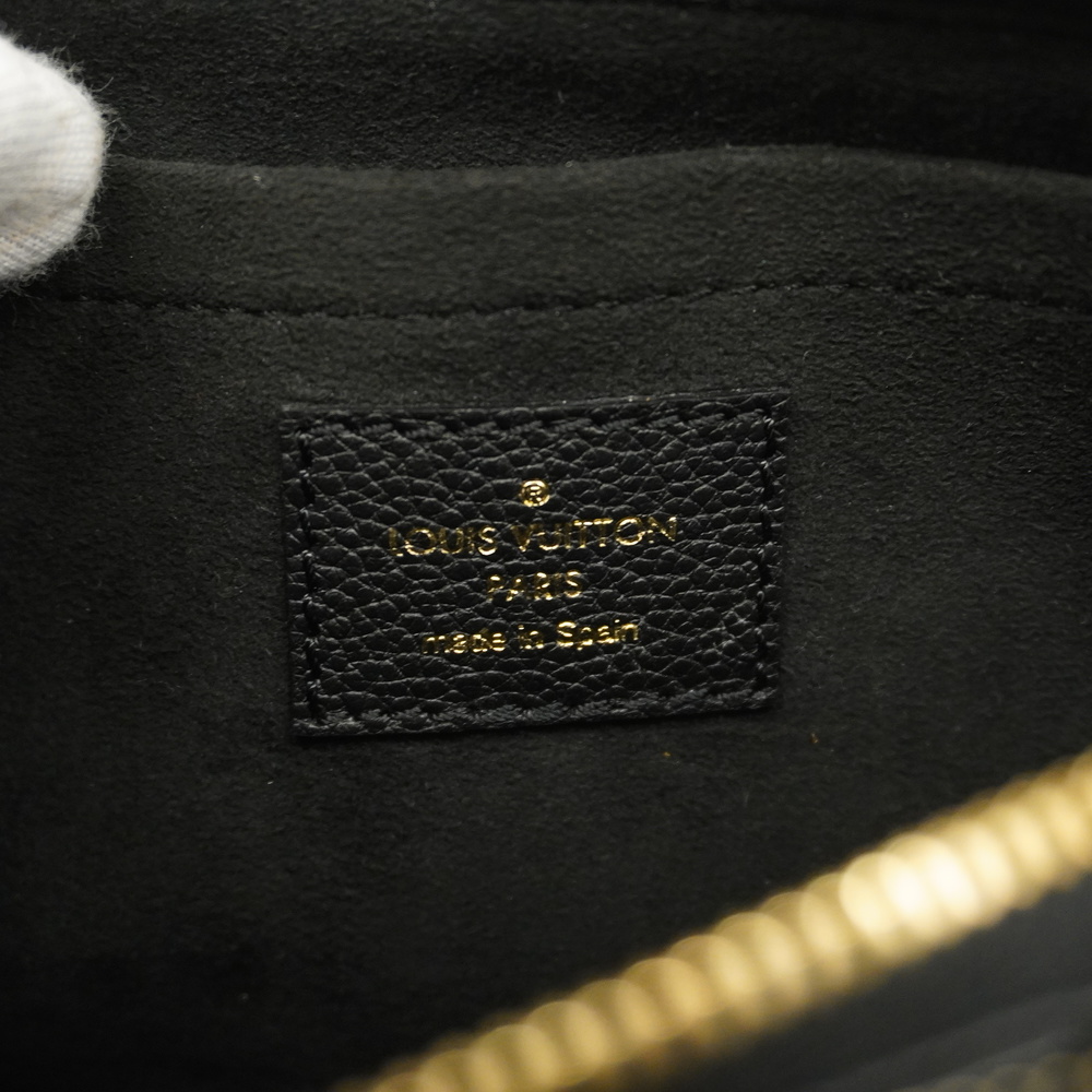 LOUIS VUITTON LOUIS VUITTON Multi Pochette Accessoires Shoulder Bag M80399  Monogram leather Black Used M80399