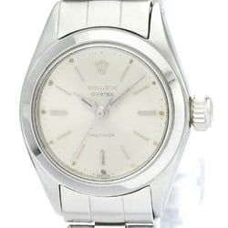 Vintage ROLEX Oyster Precision Steel Hand-Winding Ladies Watch 6410 BF563332