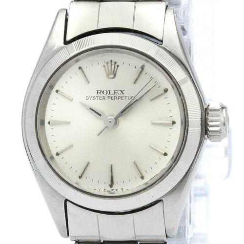 Vintage ROLEX Oyster Perpetual 6623 Steel Automatic Ladies Watch BF562536