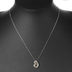 Tiffany Necklace Combination Knot Vintage Silver 925 K18 Gold TIFFANY&Co. Women's