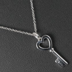 Tiffany Heart Key Necklace Silver 925 TIFFANY&Co. Women's