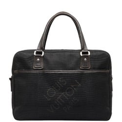 Louis Vuitton Damier Jean Yack Bag M93082 Noir Black Canvas Leather Men's LOUIS VUITTON