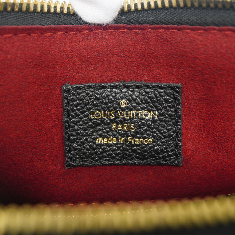 Auth Louis Vuitton Monogram Empreinte Speedy Bandouliere 25 M58947