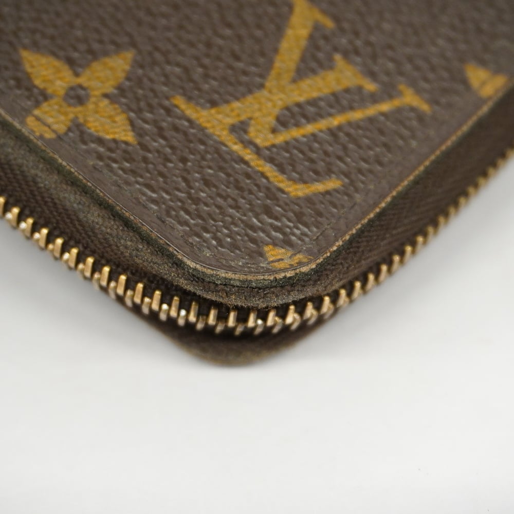 Louis Vuitton Monogram Zippy Wallet M60017 Men,Women,Unisex Long