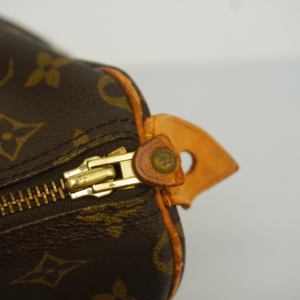 Auth Louis Vuitton Monogram Canvas SPEEDY BANDOULIÈRE 30