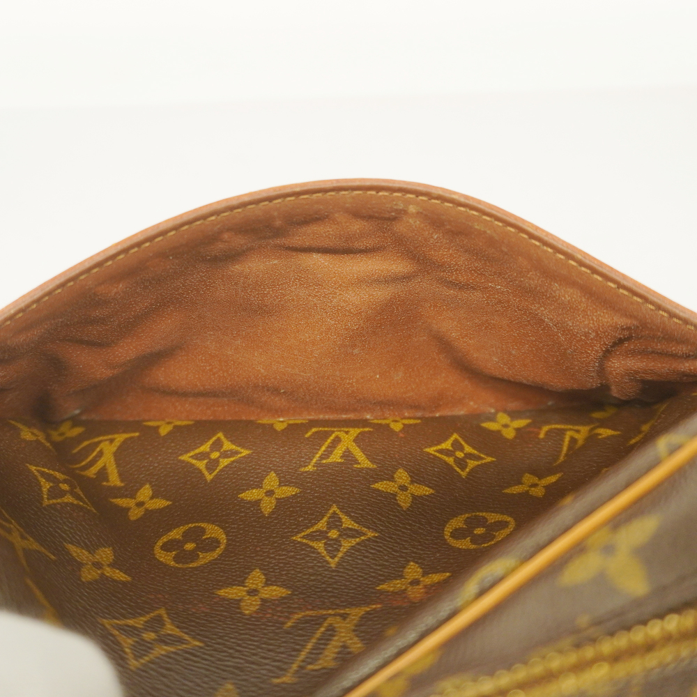 Auth Louis Vuitton Monogram Compiegne 23 Pouch Clutch Bag M51847