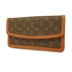 Louis Vuitton M30182 Ardoise/ Green Taiga Leather Pochette Baikal Clutch Bag