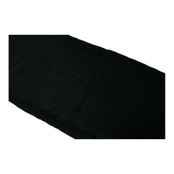 Louis Vuitton Scarf Black Navy Wool Cashmere Men's LOUIS VUITTON