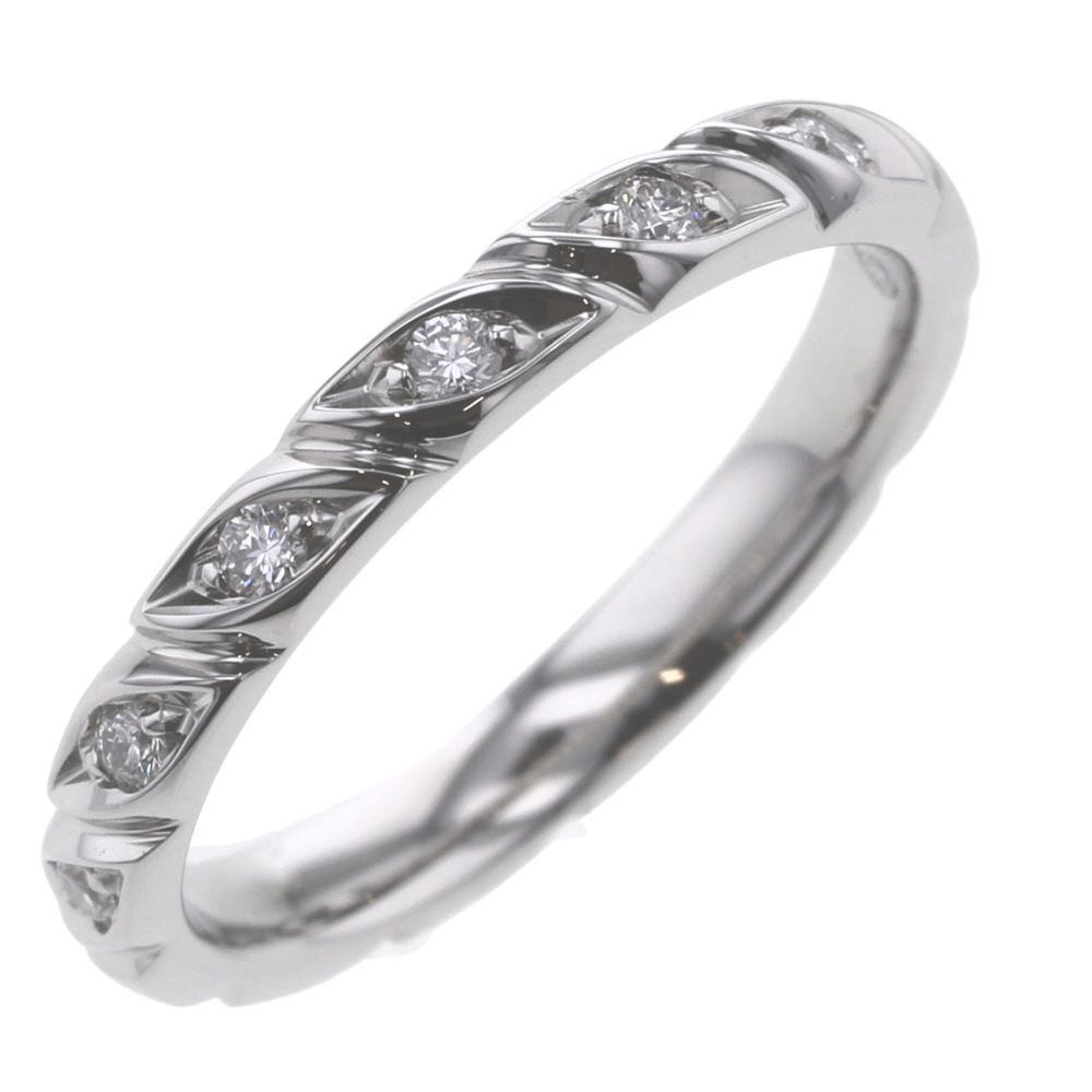 Chaumet Ring Torsade 8P Width approx. 2.5mm Platinum PT950 Diamond