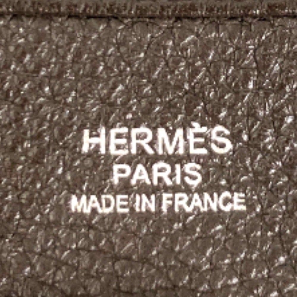 Hermes Evelyn 3 Trois PM JO Engraved Made in 2011 Women's Shoulder Bag Vaux  Epsom Celeste (Light Blue) x