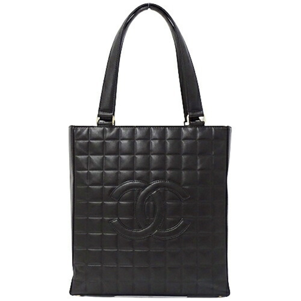 Gucci Black Lambskin Leather Shoulder Tote Bag