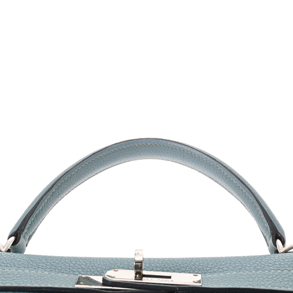 HERMES CLÉMENCE TAURILLON LEATHER BAG