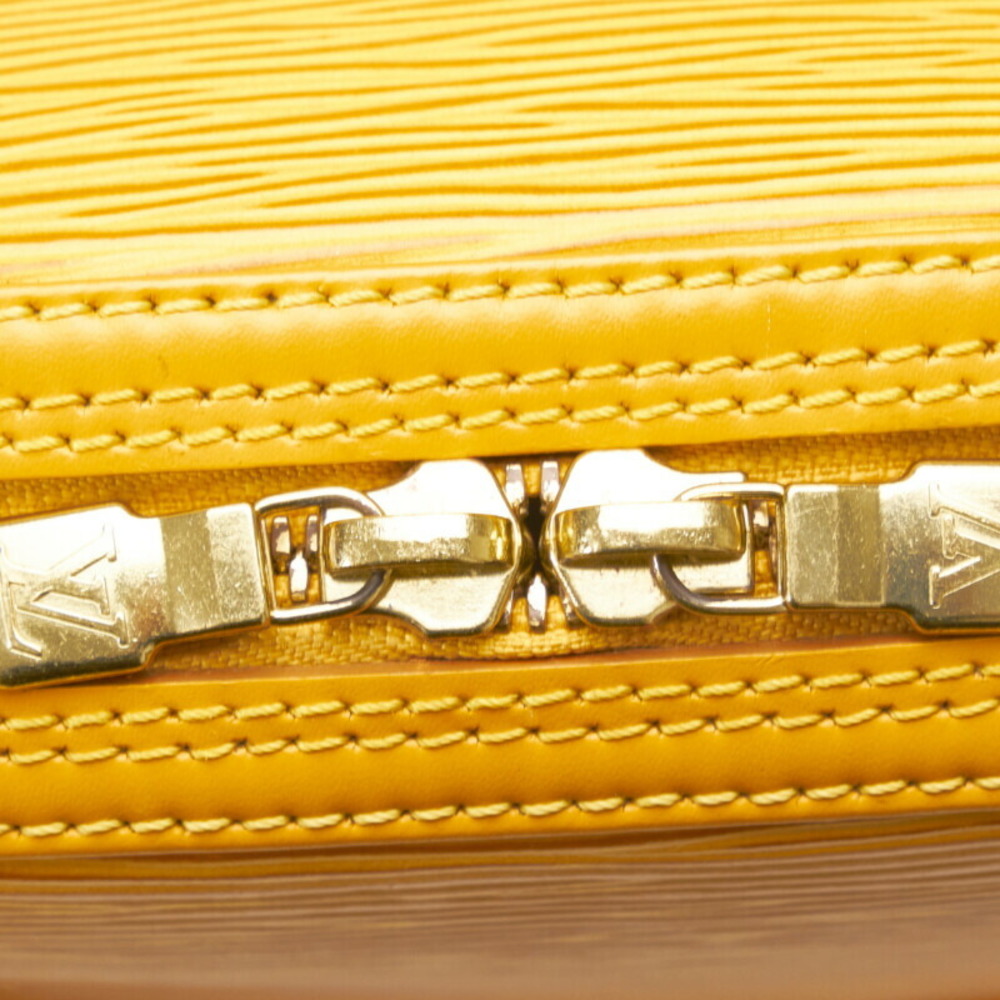 Louis Vuitton jasmine Handbag Hand Bag Epi Tassili Yellow M52089 Women