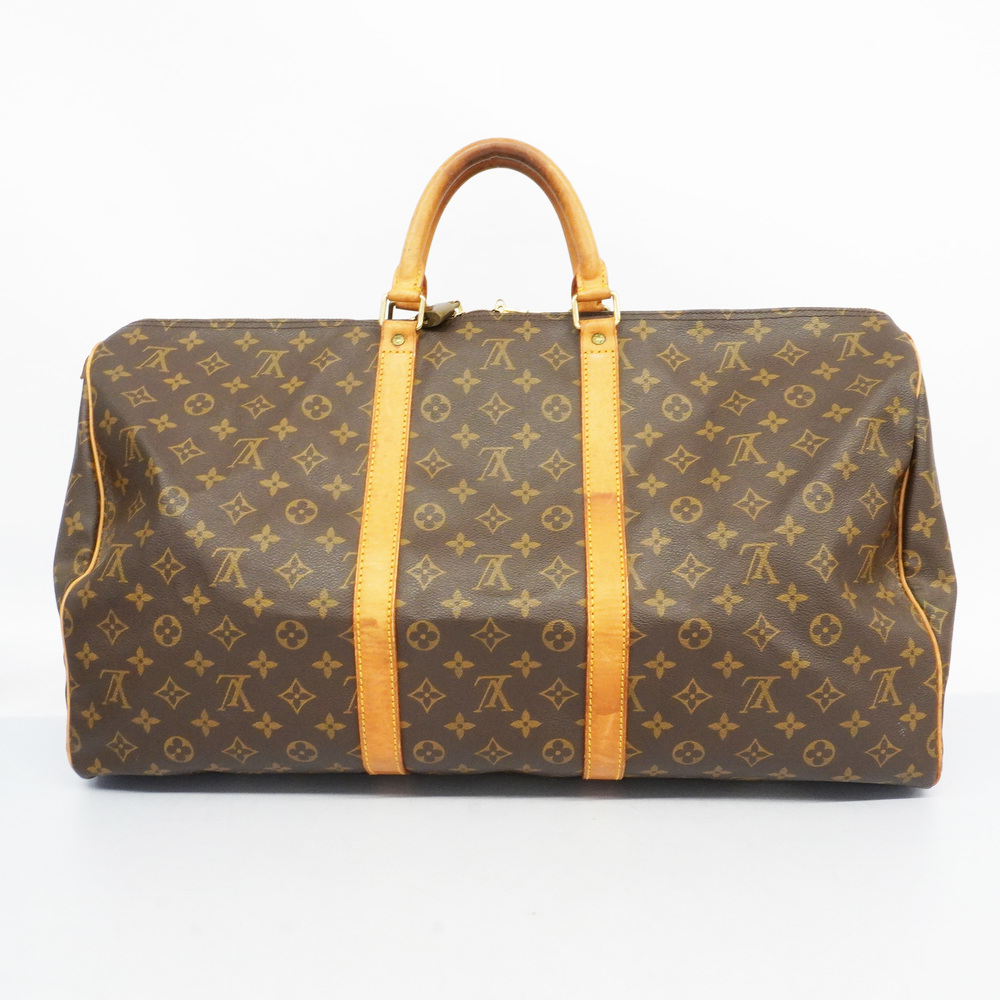 Auth Louis Vuitton Monogram Keepol 55 M41424 Men,Women,Unisex