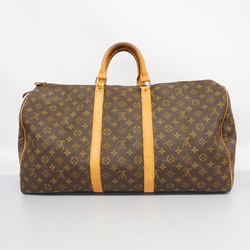 Authentic Louis Vuitton Boston Bag Monogram Keepall 55 M41424