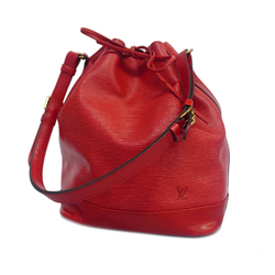 Auth Louis Vuitton Epi Noe M59007 Women's Shoulder Bag Castilian Red