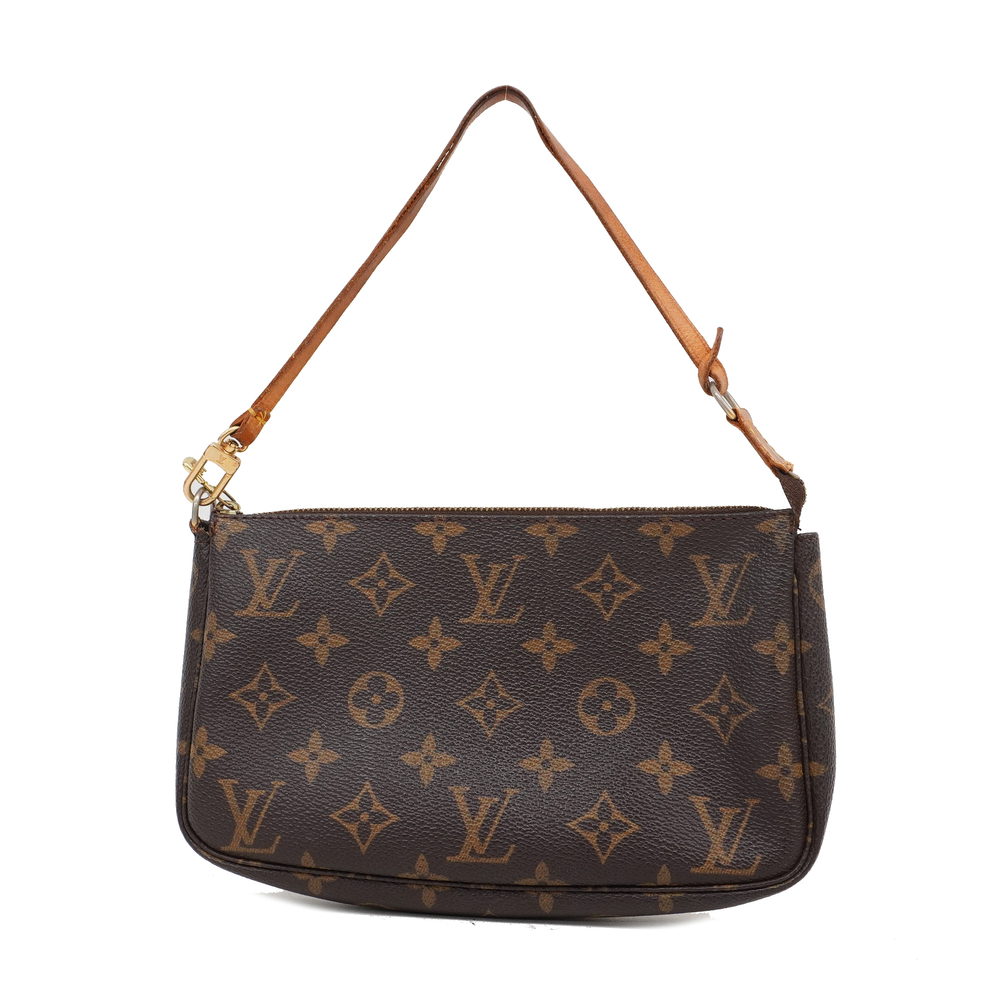 3ad3271] Auth Louis Vuitton Pouch Monogram Pochette Accessoire