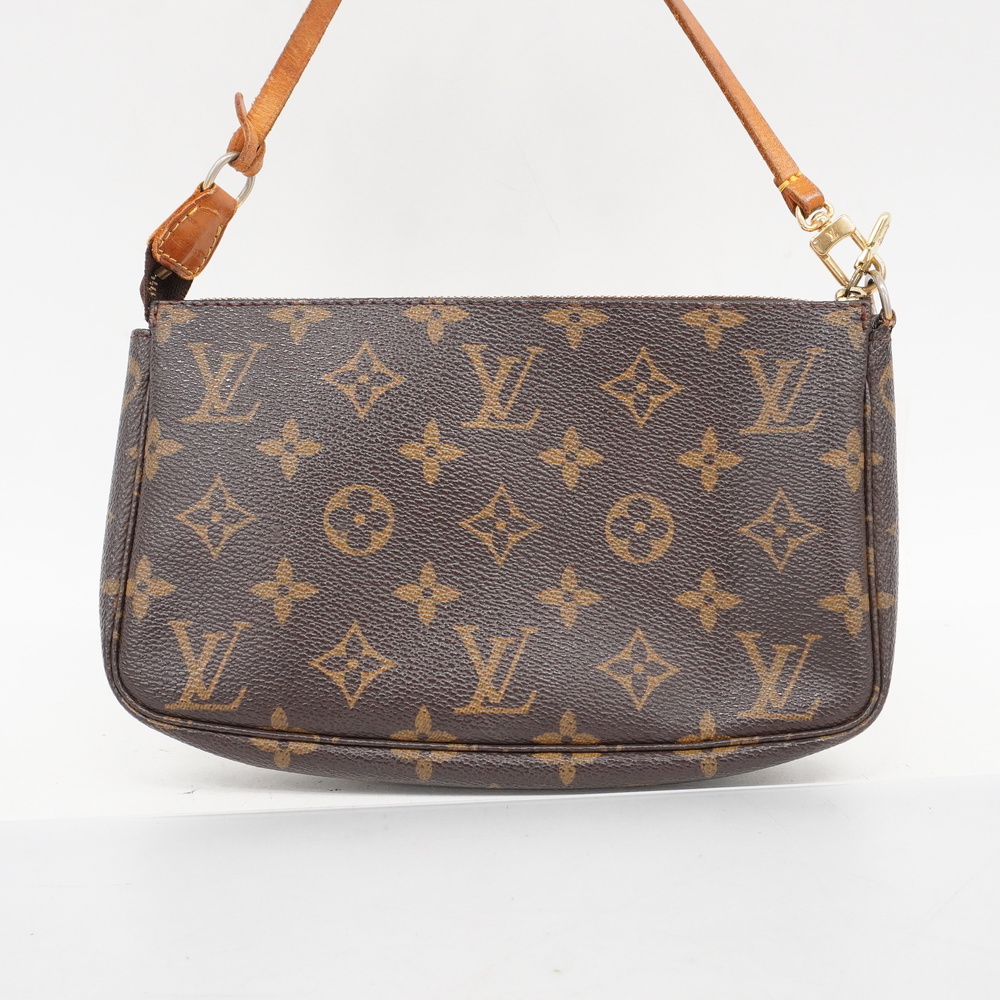 3ad3271] Auth Louis Vuitton Pouch Monogram Pochette Accessoire