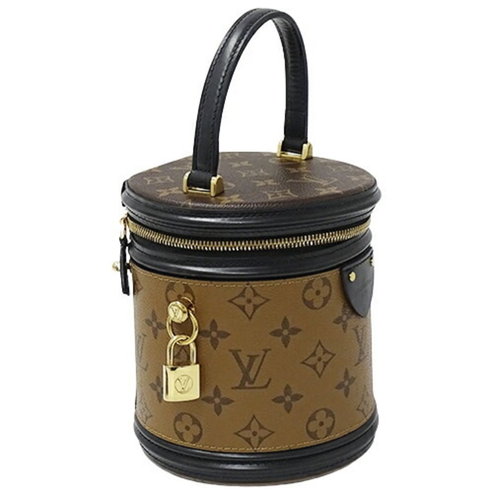 LOUIS VUITTON Bag Monogram Reverse Women's Handbag Shoulder 2way Cannes  M43986 Brown