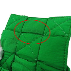 Bottega Veneta BOTTEGAVENETA Bag Women's Shoulder Nylon Candy Padded Tech Cassette Back Paraquito Green Micro