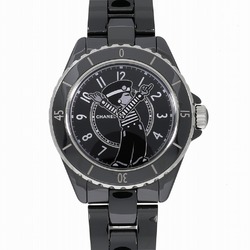 Chanel Mademoiselle J12 Rapausa 38MM H7609 Black Unisex Watch