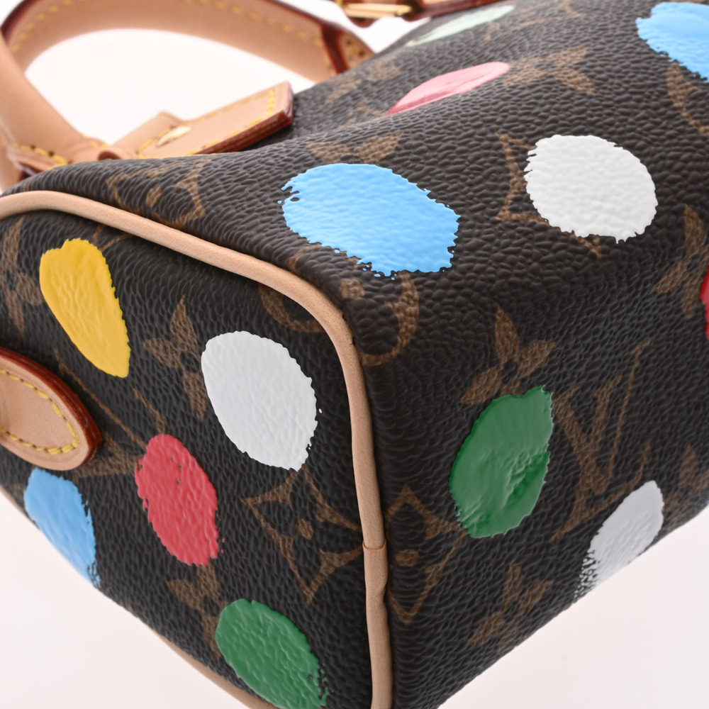 Louis Vuitton Speedy Bandouliere NM Bag Yayoi Kusama Painted Dots Monogram  Canvas Nano Multicolor 213721188