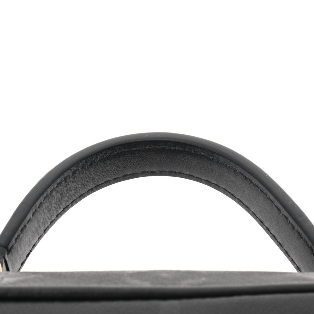 LOUIS VUITTON Monogram Ink Vanity PM Black M57118 Women's Leather Handbag