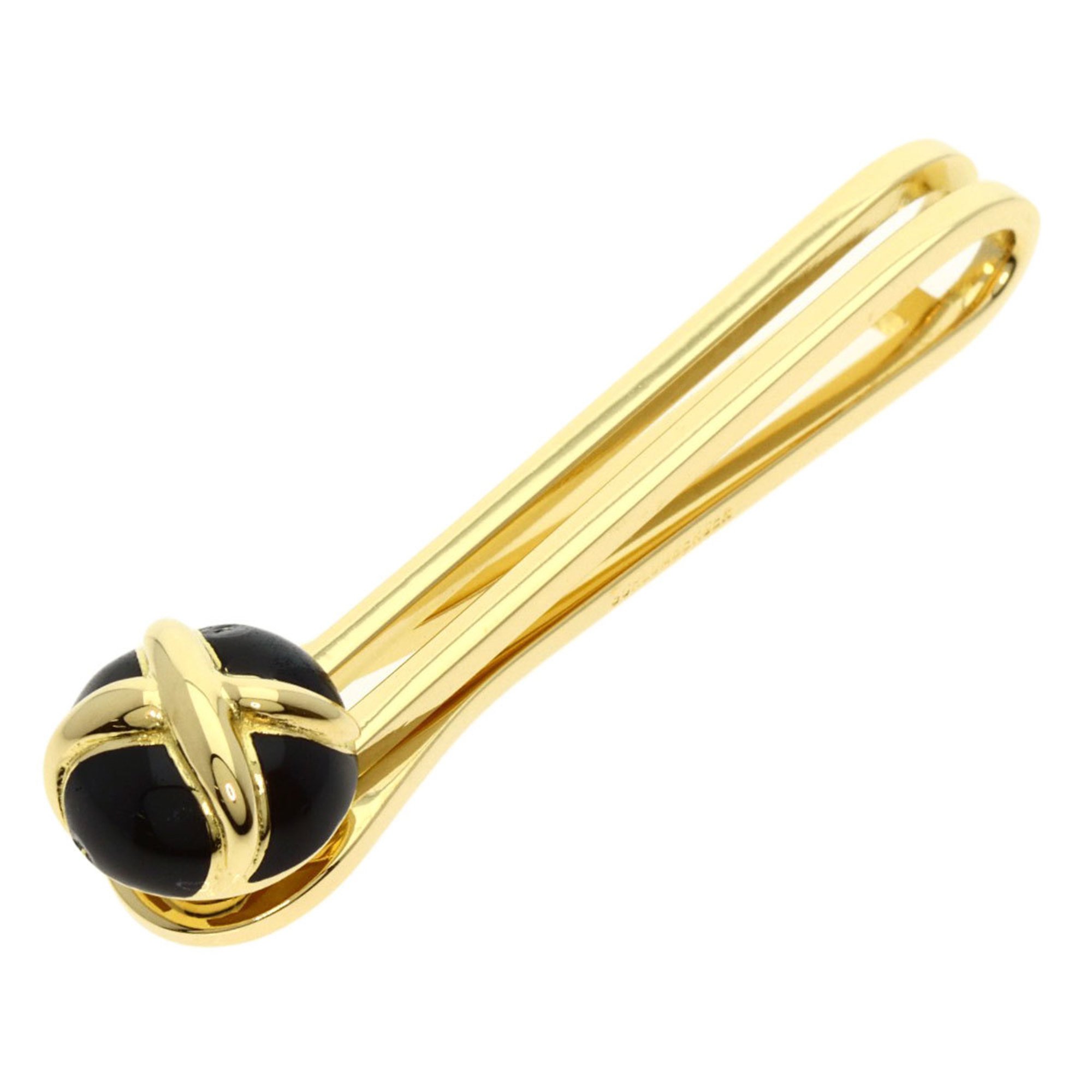 Tiffany Jean Schlumberger Tie Pin K18 Yellow Gold Men's TIFFANY&Co.