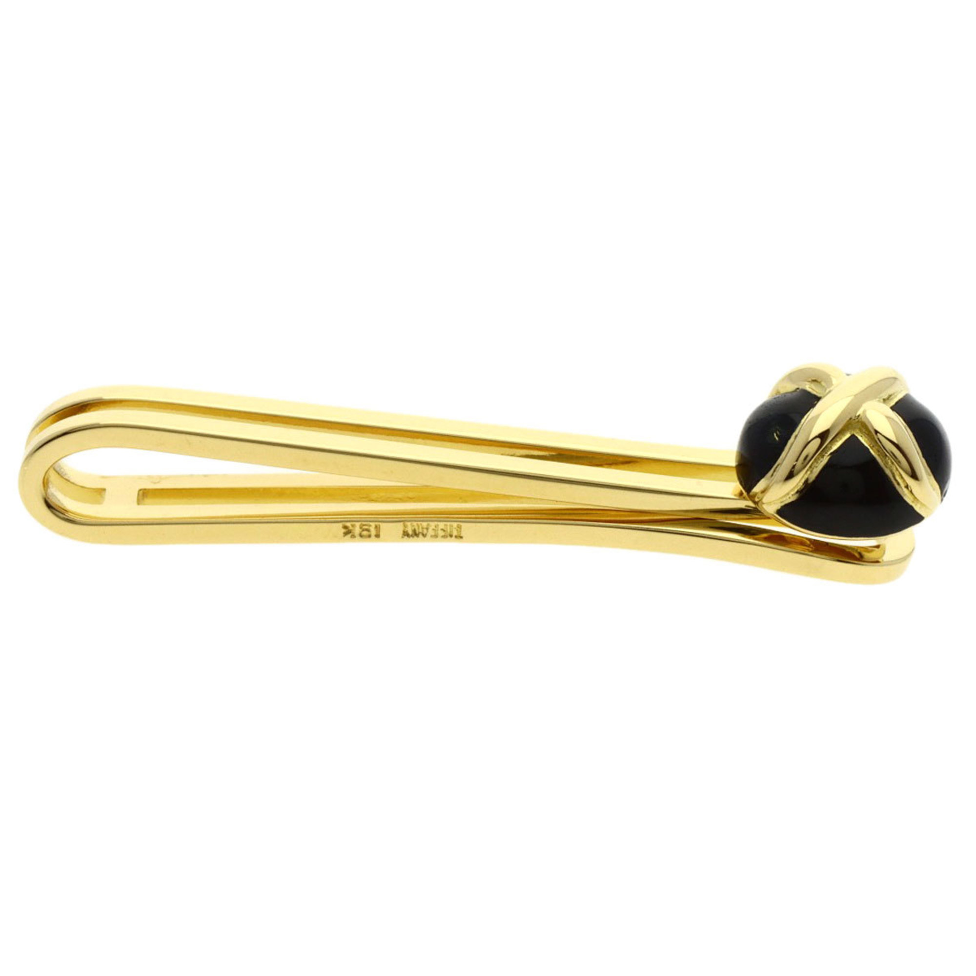 Tiffany Jean Schlumberger Tie Pin K18 Yellow Gold Men's TIFFANY&Co.