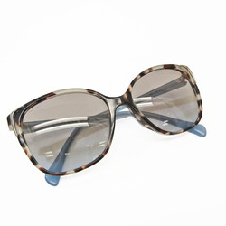 Prada Women's Rectangular Sunglasses Dark Brown,Light Blue 0PR 01OSA-UAO4S2-55