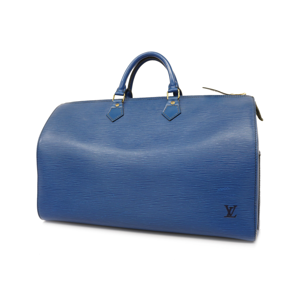 Auth Louis Vuitton Epi Speedy 40 M42985 Women's Boston Bag,Handbag Toledo  Blue