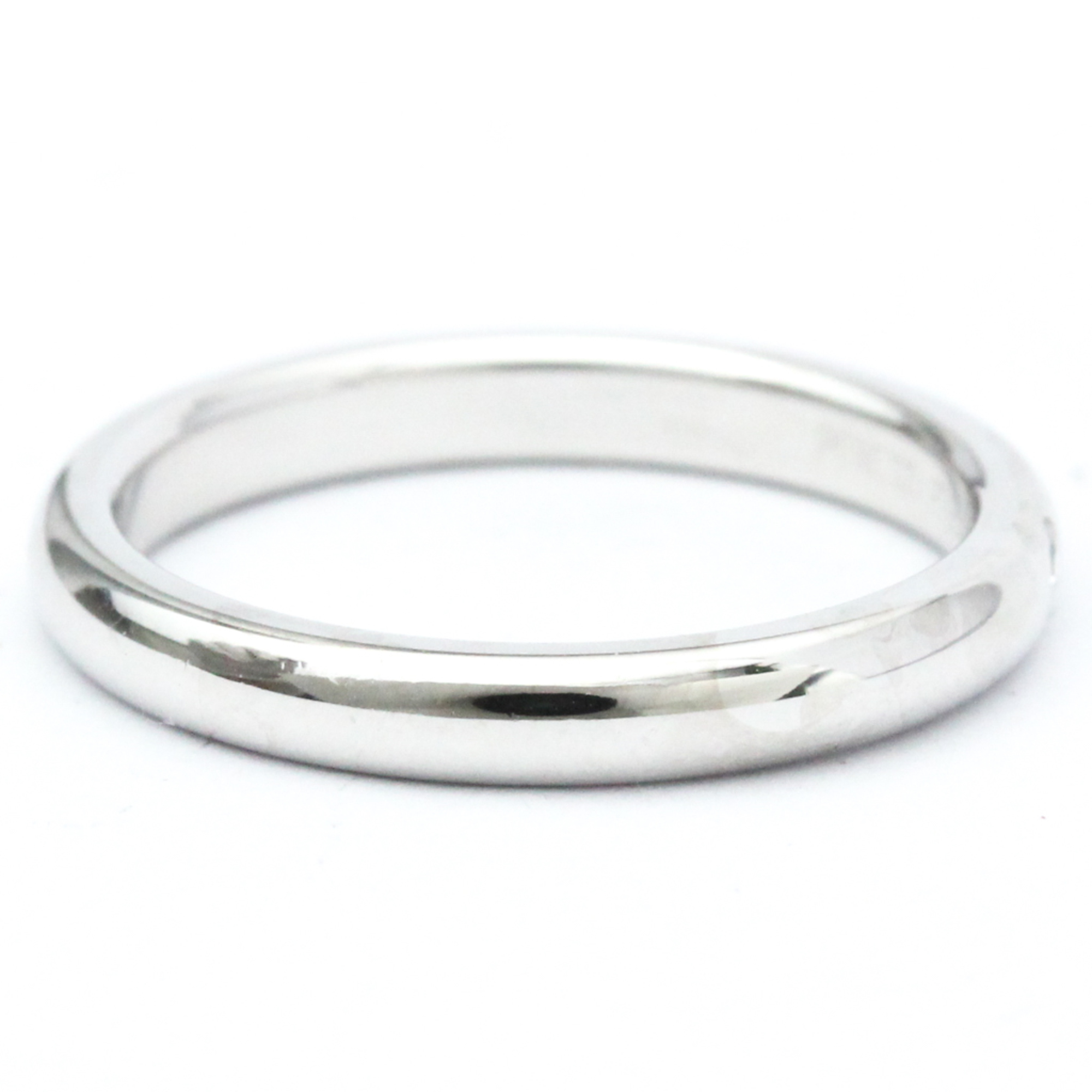 Tiffany Stacking Band Ring Elsa Peretti Platinum Fashion Diamond Band Ring Carat/0.02 Silver