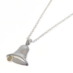 Tiffany Bell Motif Necklace Silver/K18YG Women's TIFFANY&Co.