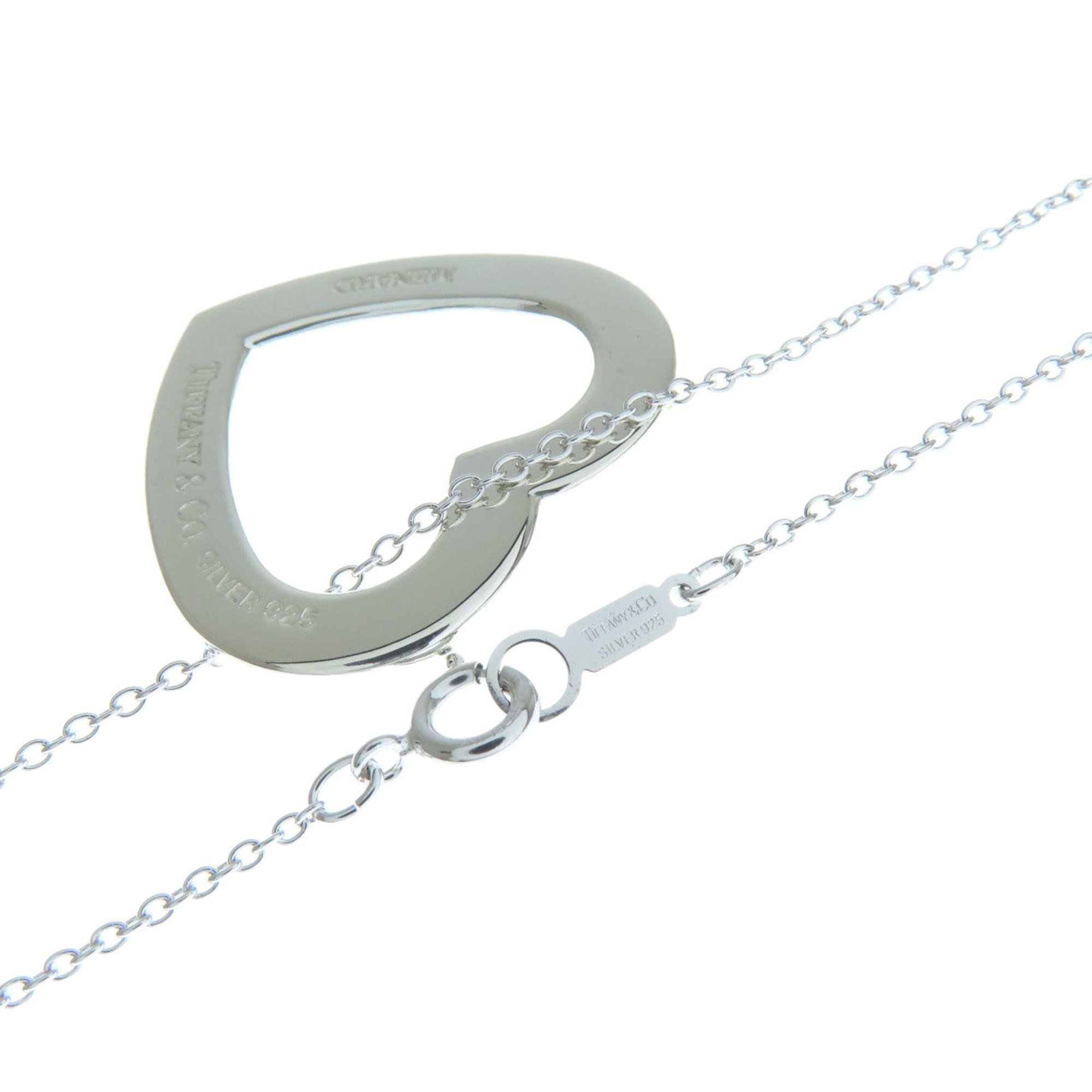 Tiffany Heart Medium Necklace Silver Women's TIFFANY&Co.