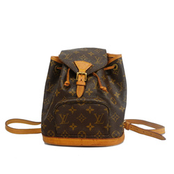 Louis Vuitton Mini Montsouris M51137 Monogram Canvas Backpack Brown