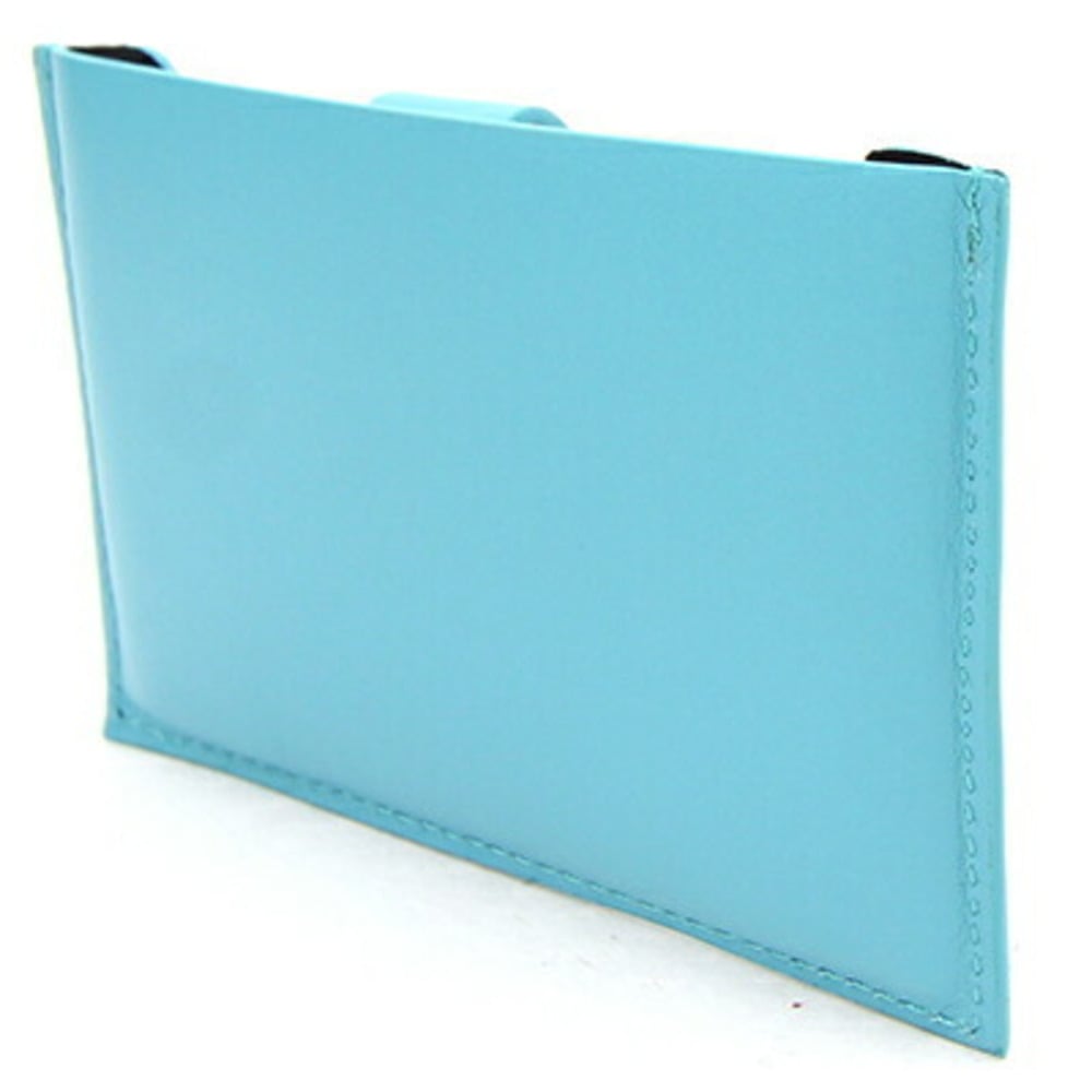 Paul Smith Card Case M1A 6751 Turquoise Blue Multicolor Leather