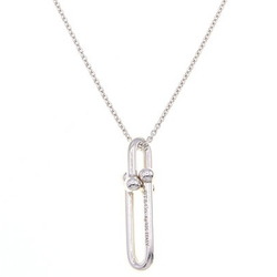 Tiffany Necklace Hardware Link Pendant SV Sterling Silver 925 Women's Choker Men's Chain TIFFANY&Co.