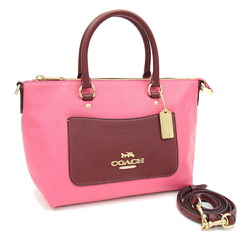 Coach 2WAY Handbag Shoulder Bag Gold Hardware Pink COACH Ladies Mini  Pochette | eLADY Globazone